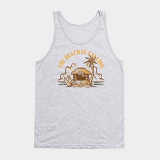 The Beach is Calling Tank Top